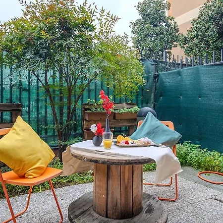 Apartman Casa Con Giardino Vicino Linate, 5 Minuti Arena Santa Giulia Milánó